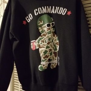 Go commando crewneck